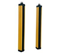 Sensor de cortina luz seguridad 40 mm, 22 haces, sensor, rejilla, perforador, protector fotoeléctrico, transmisor, receptor NPN/PNP(Npn,Max scanning 6m)