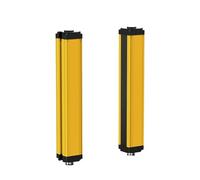 Sensor de Cortina luz Seguridad con Paso 20 mm, Dispositivo protección área, Barrera Rejilla infrarroja Industrial, Salida NPN PNP, 12-24 V CC(20mm Pitch 16 Beam)