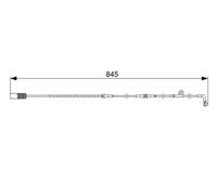 Sensor de desgaste de las pastillas de freno Discos 1 987 473 044 BOSCH para BMW