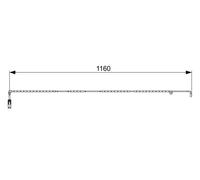 Sensor de desgaste de las pastillas de freno Discos 1 987 473 055 BOSCH