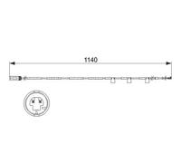 Bosch AP853 Sensor de desgaste 1 unidad