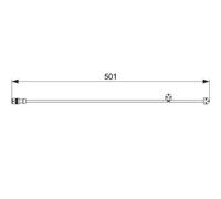 Sensor de desgaste de las pastillas de freno Discos 1 987 474 556 BOSCH