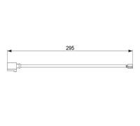 Sensor de desgaste de las pastillas de freno Discos 1 987 474 565 BOSCH para VW