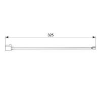 Sensor de desgaste de las pastillas de freno Discos 1 987 474 567 BOSCH para VW