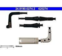 Sensor de desgaste de las pastillas de freno Discos 24.8190-0274.2 ATE para BMW
