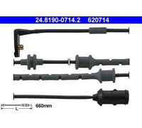 Sensor de desgaste de las pastillas de freno Discos 24.8190-0714.2 ATE para OPEL