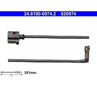 Sensor de desgaste de las pastillas de freno Discos 24.8190-0974.2 ATE para AUDI