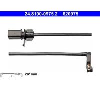 ATE 24.8190-0975.2 Contacto de Avisador Indicador Desgaste Frenos para Audi A4