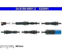 Sensor de desgaste de las pastillas de freno Discos 24.8190-0991.2 ATE para BMW
