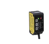 Sensor de desplazamiento de 0-5 V/4-20 mA, control ajustable, salida PNP/NPN, distancia de detección: 30-400 mm.