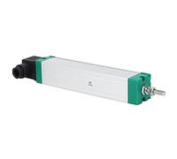 Sensor de Desplazamiento, Potenciómetro Lineal de Acero Inoxidable, Sensor de Posición Lineal Máquina de Inyección de Acero Regla Electrónica Transductor de Desplazamiento Tipo