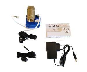 Sensor de detección de fugas y prevención de pérdida de agua, alarma, indicador de caudal, válvula única DN25