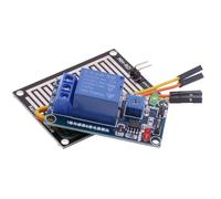 Sensor de detección de gotas de lluvia nieve lluvia tiempo DC 5V/12V humedad (5V)