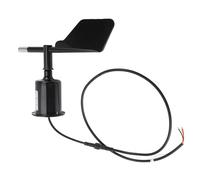 Sensor de dirección del viento de 360 grados DC 5V Anemómetro de alta precisión Sensor de viento Protector para el jardín Monitoreo del invernadero Material ABS 223x190x70 mm