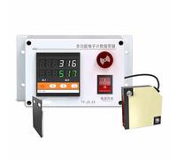 Sensor de distancia infrarrojo, contador electrónico de alarma de 0 a 4 metros, dispositivo de medición para línea de montaje, cinta transportadora con alarma de sonido y luz