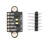 Sensor de Distancia L¨¢ser, VL53L1X Sensor de Distancia Sensor de Tiempo de Vuelo Sensor de Distancia Sensor de Distancia L¨¢ser, Rango de Medici¨®n de 4 M / 13,12 Pies