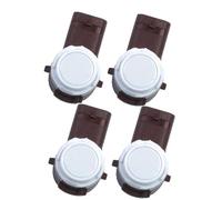 Sensor De Estacionamiento Auxiliar para Tesla 3 XS 1127502-11-D 112750211D 110029700A 110029700B 1127502(4pcs White)