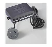 Sensor De Estacionamiento Kit Sensor Aparcamiento Parktronic Radar Marcha Atrás Trasero para Coche Pantalla Retroiluminada Detector Monitor 12 V(Grey)