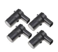 Sensor de estacionamiento Trasero Compatible con BMW E39 E53 E60 E61 E64 E65 E83 R50 R52 R53 525i 530i 540i M5 X5 Z4 66206989068 Sensor De Aparcamiento PDC De 3 Pines Aparcamiento PDC(4 pcs Black)