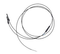 Sensor de fibra óptica de 2 piezas, sensor de fibra óptica reflectante de tubo, distancia de detección de 0 a 46 mm, reemplazo para FU-46, alta confiabilidad y estabilidad para