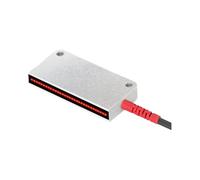 Sensor de fibra óptica matriz, detección área, rejilla reflexión difusa, sensor fotoeléctrico haz pasante, amplificador sonda conmutación(FR-25ML)