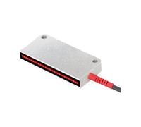 Sensor de fibra óptica matriz, detección área, rejilla reflexión difusa, sensor fotoeléctrico haz pasante, amplificador sonda conmutación(FR-35ML)