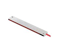 Sensor de fibra óptica matriz, detección área, rejilla reflexión difusa, sensor fotoeléctrico haz pasante, amplificador sonda conmutación(FR-100ML)