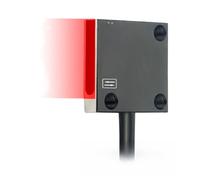 Sensor de fibra óptica matriz Rectangular, cortina luz rejilla, detección área, interruptor fotoeléctrico reflexión difusa haz pasante(SJ-DS-GQ20)