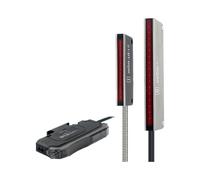 Sensor de fibra óptica matriz Rectangular, cortina luz rejilla, detección área, interruptor fotoeléctrico reflexión difusa haz pasante(NS-V81P PNP Type Chinese-English Fiber Amplifier)