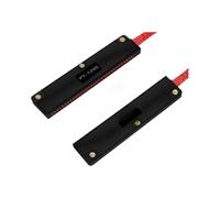 Sensor de fibra óptica matriz rectangular for detección área haz, cortina luz reflexión difusa, sensor rejilla, amplificador(PT-120S Through-beam Side Emission)