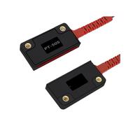 Sensor de fibra óptica matriz rectangular for detección área haz, cortina luz reflexión difusa, sensor rejilla, amplificador(PT-50S)