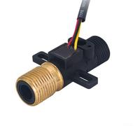 Sensor de flujo de agua compatible con controladores de calentadores de agua PLC industriales y dispositivos de automatización basados en flujo (SEN-HZ21TB)
