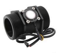 Sensor de flujo de agua estable con mínima desviación de señal para control de procesos industriales y gestión de agua agrícola DN40 DN50 (DN50 Black 2)