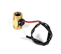Sensor de Flujo de Agua G3/4" Liquid de Efecto Hall Sensor de Flujo de Agua Interruptor Caudalímetro Líquido Medidor 2-45L / min