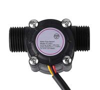 Sensor de flujo de agua DN15 G1 / 2, 1/2 '' Sensor de flujo de agua Control Hall Efecto Caudalímetro 1-30L / min, Sensor de alta precisión Interruptor para Arduino Nuevo sensor de flujo efecto hall