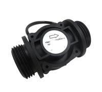Sensor de flujo Hall de plástico for agua, 1 unidad, 3,5-24 V CC, FS400A, G1, caudal de 1 a 60 L/min, medición de líquidos