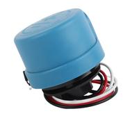 Sensor de fotocélula, interruptor fotoeléctrico automático y controlador de luz, impermeable, 105-305 V, 10 A, sensor de luz crepúsculo-amanecer con retardo de 30 s para