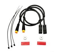 Sensor de freno hidráulico para Bafang para BBS01 para BBS02 para motor central, 36 V, 48 V, 250 W-1000 W, interruptor de corte eléctrico con conector de 3 pines e imanes, para hidráulica (50 cm)