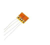 Sensor de Galgas Extensométricas 1 galga extensométrica tipo lámina, medio puente BF350-1.8/2/3BB-A, doble pieza, sensor de pesaje de alta precisión de 350 ohmios, resistivo(BF350-3BB(1PCS))