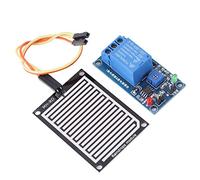 Sensor de Gota de Lluvia 12V con Indicadores, Módulo de Detección de Humedad y Lluvia para Control Automático de Clima