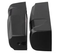 Sensor de haz de seguridad infrarrojo para sistema de entrada automática de puerta, detector de fotocélula de 15 m, rango IP55, resistente a la intemperie, ABS, negro, 100 x 40 mm