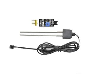 Sensor de humedad de suelo DC 3.3V a 12V con cable largo de 5M y sonda resistente para sistemas de monitoreo de crecimiento vegetal