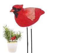 Sensor De Humedad Del Suelo,Detector De Humedad En Forma De Pájaro | Decoración De Jardín De Resina Con Higrómetro Inteligente Para Uso En Interior Y Exterior Césped Y