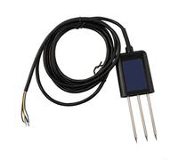Sensor de humedad del suelo RS485, detector de conductividad de pH de humedad de temperatura impermeable IP68, ModBus-RTU para la agricultura (D)