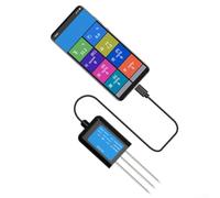 Sensor de humedad del suelo USB con medición de temperatura, IP68 impermeable, aislamiento electromagnético, para agricultura y horticultura, rango de medición de -40 a +60 °C, modelo B(C)