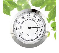 Sensor de humedad humidor: medidor de monitor de humedad Analógico, Higrómetro de temperatura de medidor de medidor de humedad | Probador de humedad interior pequeño portátil, higrómetro de te