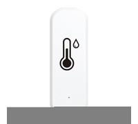 Sensor de humedad inteligente, monitor de aire inalámbrico, alta precisión, 2.76x0.98x0.79 pulgadas, interior Comfort Assistant, sistema de alerta de tiempo real, dispositivo móvil