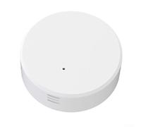Sensor de humedad para, compatible con Alexa y Home, real, con registro de datos, 40 x 40 x 13 mm, batería CR2450 (no incluida) (1 unidad)