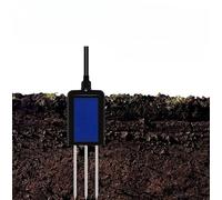 Sensor de humedad y suelo 7 en 1 con memoria NPK de conductividad de pH, probador de humedad del suelo de acero inoxidable para invernadero, jardín, agricultura (3 en 1)