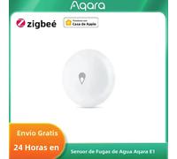 Sensor de Inmersión en Agua Aqara E1 Zigbee, Detector de Fugas de Agua para el Hogar, Alarma Remota de Seguridad, Sensor de Inundación para la Aplicación Mi Home 1PCs